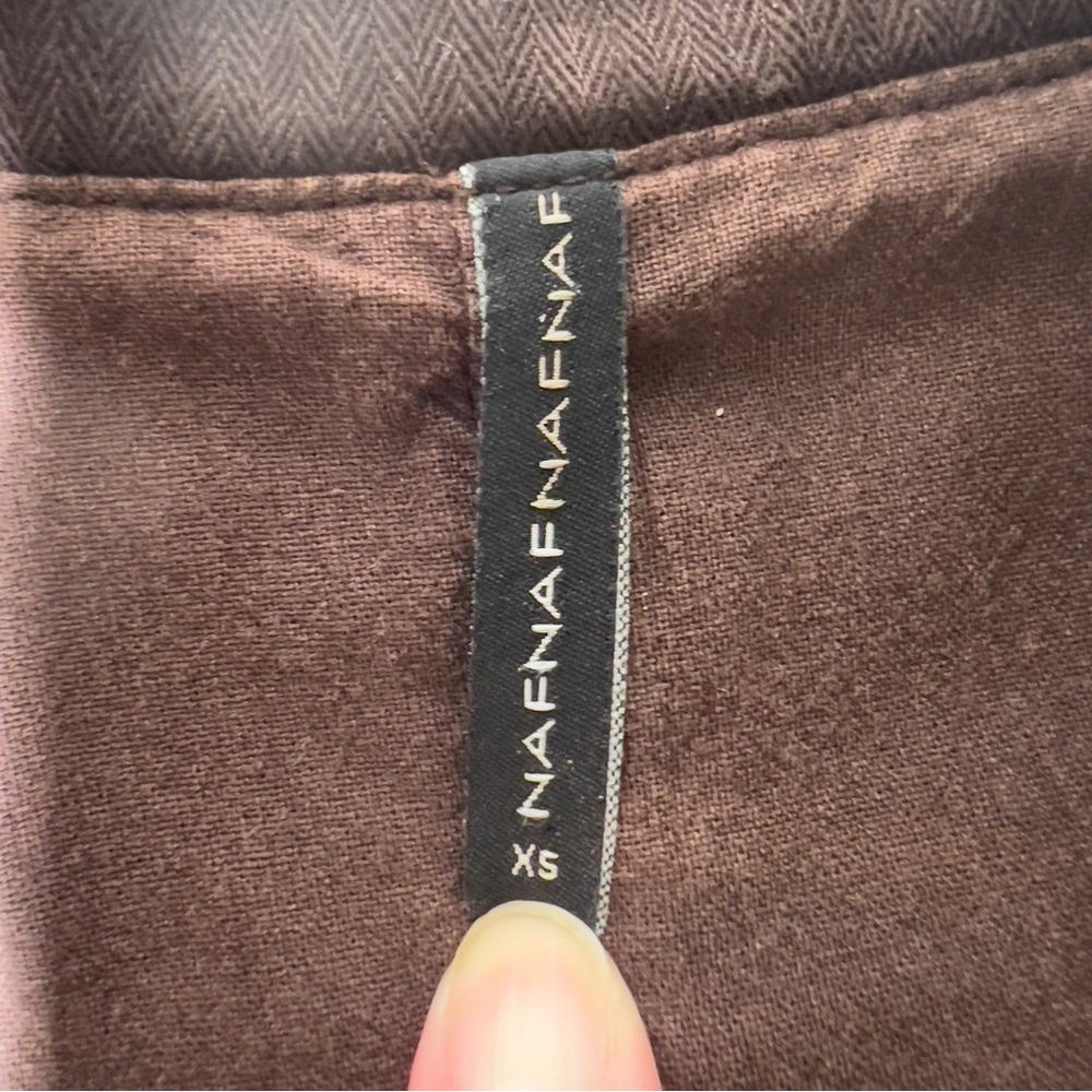 Naf Naf Brown Coat - image 3